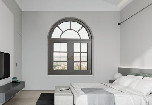 90(奢华)断桥窗纱一体