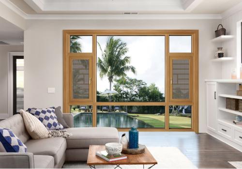 112内隐框断桥窗纱一体系列