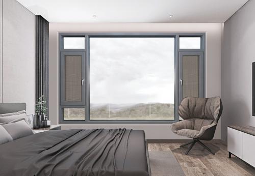 139内隐框窗纱一体系列